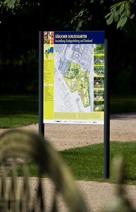Buga Schlossgarten Beschilderung 5452