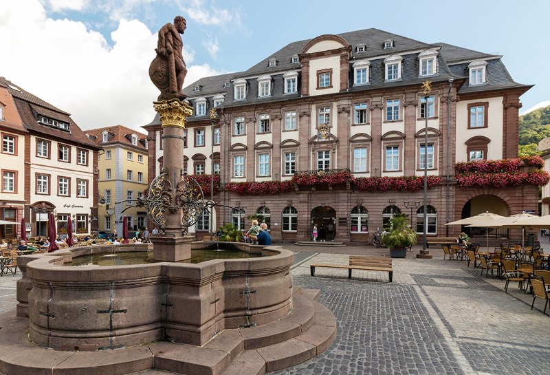 Rathaus und Palais Prinz Carl 1