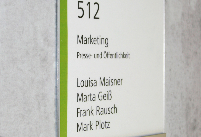 Türschild CTA Slide 10