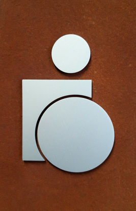 Athenee WC Picto Frontal