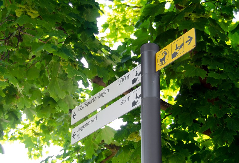 Stadtleitsystem Deidesheim 1