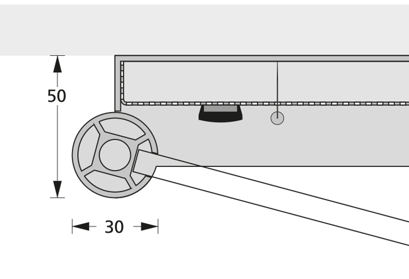 rohr+fläche Flachvitrine Slide 0