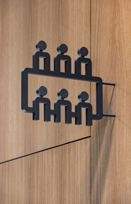 THU Ulm Innen Pikto Hoersaal