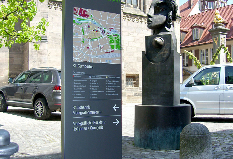 Stadtleitsystem Ansbach 2