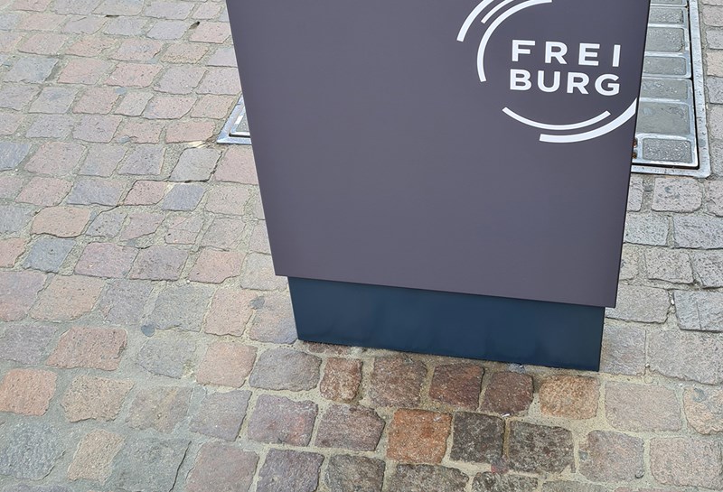 Stadtleitsystem Freiburg 1