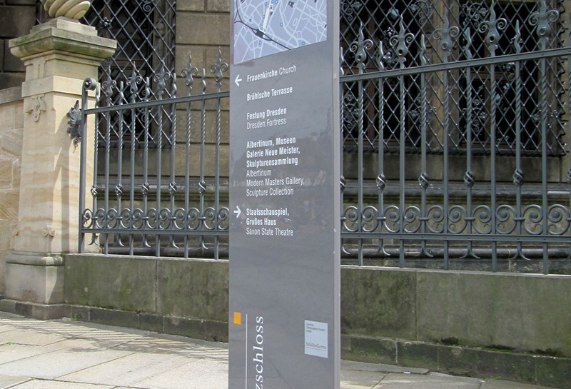 Stadtleitsystem Dresden 1