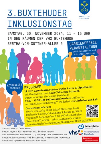 Programm des 3. Buxtehuder Inklusionstag