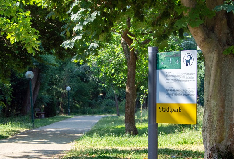 Stadtleitsystem Deidesheim 1