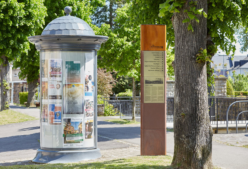 Stadtleitsystem Echternach 6