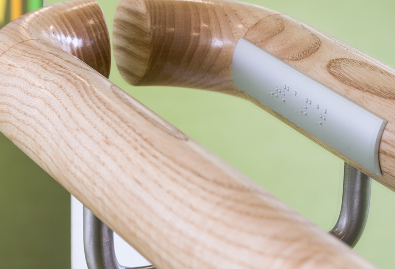 Handlaufschilder taktil Slide 6