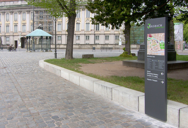 Stadtleitsystem Ansbach 7