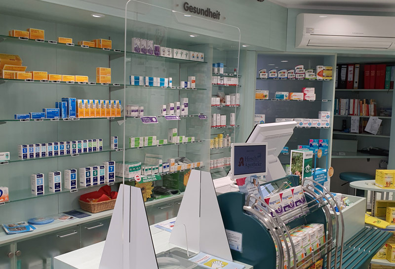 Infektionsschutz - Thekenaufsatz Slide 1