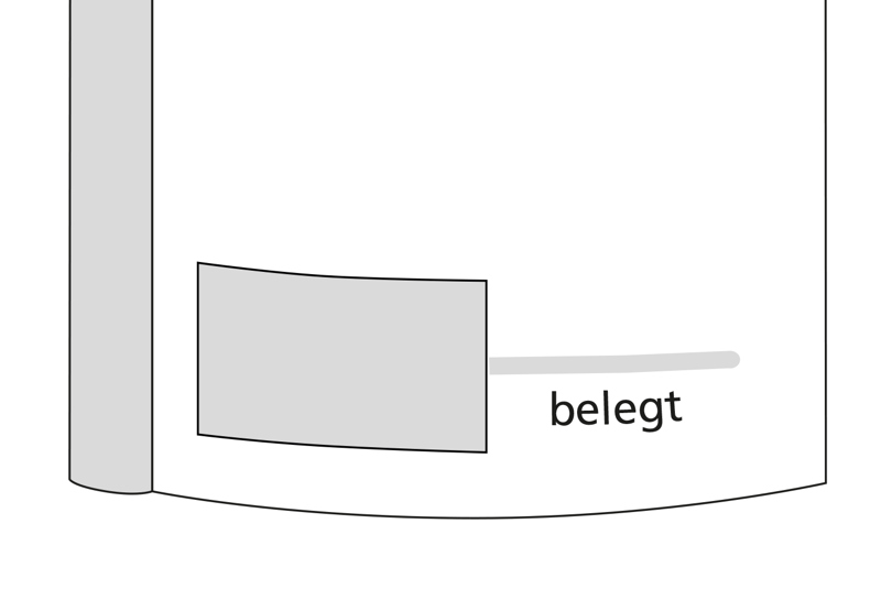 system sieben Türschild mit Wechselanzeige Slide 0