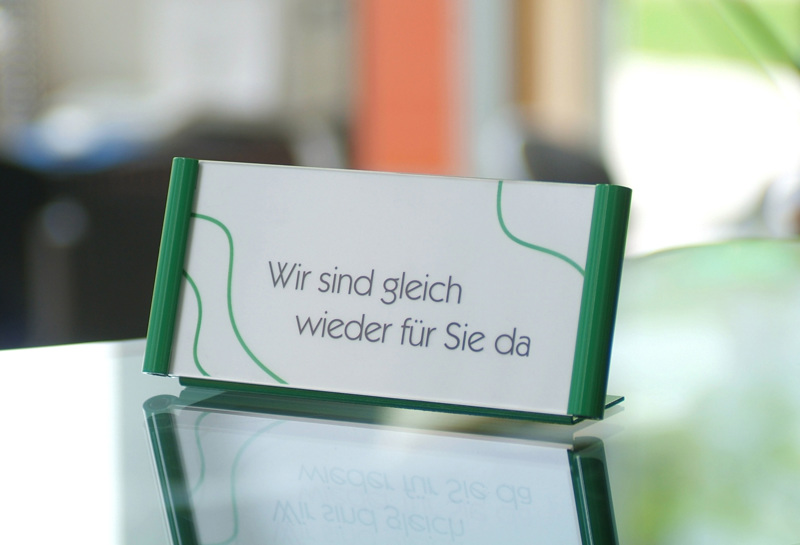 rohr+fläche Tischaufsteller Slide 0