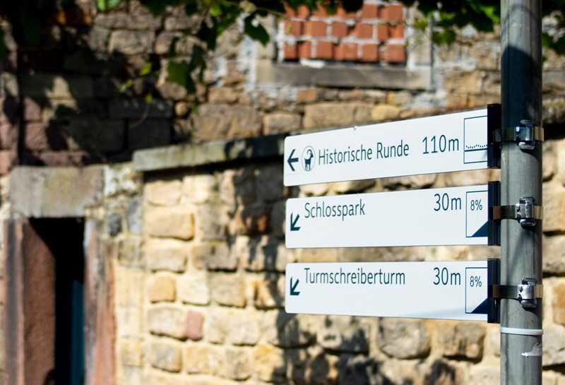 Stadtleitsystem Deidesheim 1