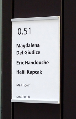 FS 9 Ceform Tuerschild