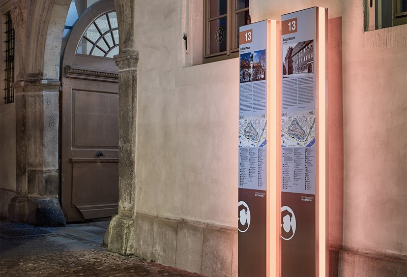Stadtleitsystem Lutherstadt Wittenberg 1